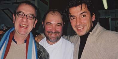 Arthur and Basque Chef and Jean-Paul
