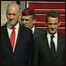 Ehud Olmert e Nicolas Sarkozy 