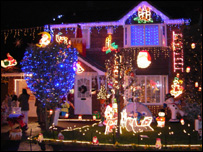 christmas lights