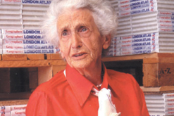 Mrs Pearsall - Photograph courtesy of Geographers' A-Z Map Co. Ltd