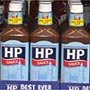 HP Sauce bottles