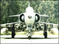 Kfir fighter jet