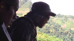 A recce film for Amazon, showing a raid on a suspected illegal coca lab by the Peruvian Military Police.