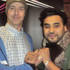 Ameet with Cheshire Cat