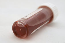 A vial