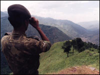 An Indian soldier