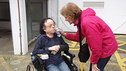 Liz Carr and her PA