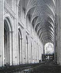 Image of nave at Winchester Cathedral