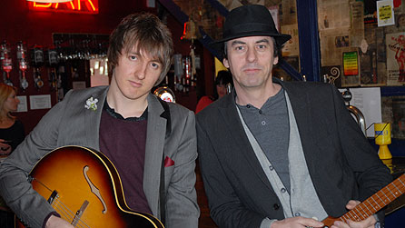 Toy Horses at the Monkey Café in Swansea launching Wales Music Day