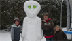 snow alien