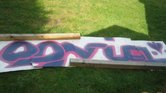 blue and pink...