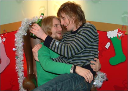 Backstages photos from the R1 / TOTP Christmas Party