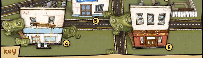map of the town