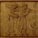 Simon of Cyrene bears the cross