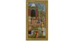 Miniature of a Mughal prince