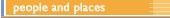 People and Places banner.