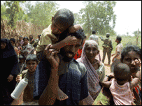 Refugees in Sampur