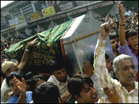کشمیر میں جنازے