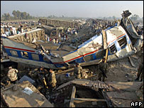 تصادف قطار 18 دسامبر 2007