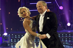 John Sergeant and Kristina Rihanoff on Strictly Come Dancing