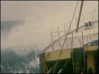 Trawler deck