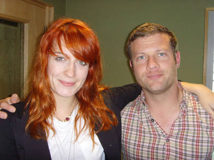 Dermot and Florence Welch of Florence And The Machine