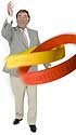 Terry Wogan and the Children in Need wrist bands