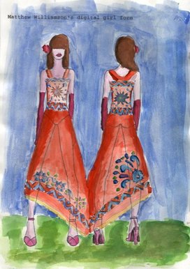 Mexican style dress