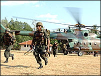 Government troops