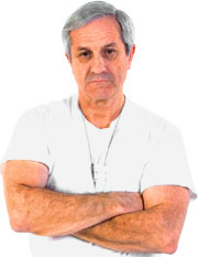 depressed man