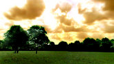 Dramatic sky...