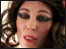 Woman impersonating Amy Winehouse