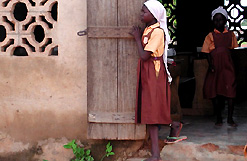Fostered girls in Ghana