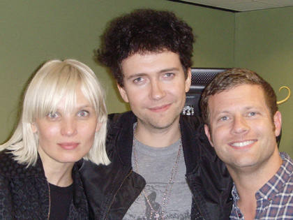 Dermot with The Raveonettes