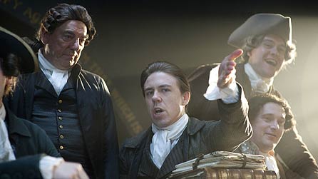 L-R: Southouse (Alun Armstrong) and William Garrow (Andy Buchan) 
