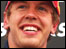 Sebastian Vettel of Red Bull Racing celebrates winning the 2009 British Grand Prix