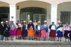 Women in Ecuador.