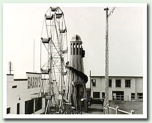 the big wheel and helter skelter at Barry's in Portrush