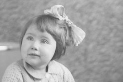 Image: Jonathan Freedland's mother as a child