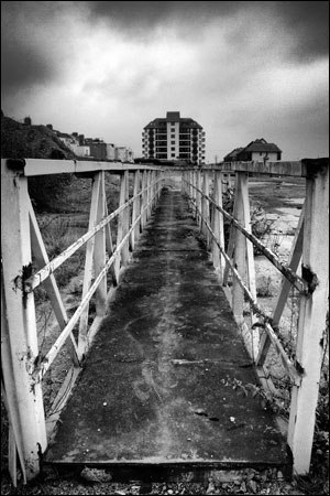 Abandoned gantry