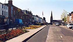 Main Street in Lurgan town