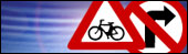 road signs for travel news