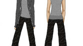Fashion model;...