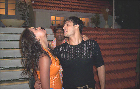 Lara Dutta and Vivek Oberoi