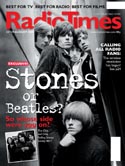 The Rolling Stones on the cover of the Radio Times