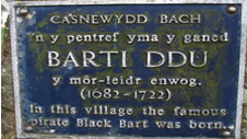 Cofeb i Barti Ddu
