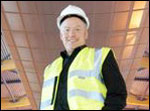 Man wearing a hard hat