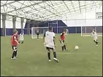 Football practice