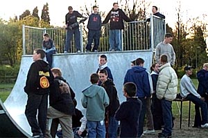 Skateboarders