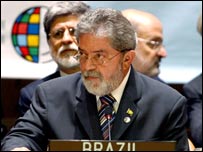O presidente Lula
